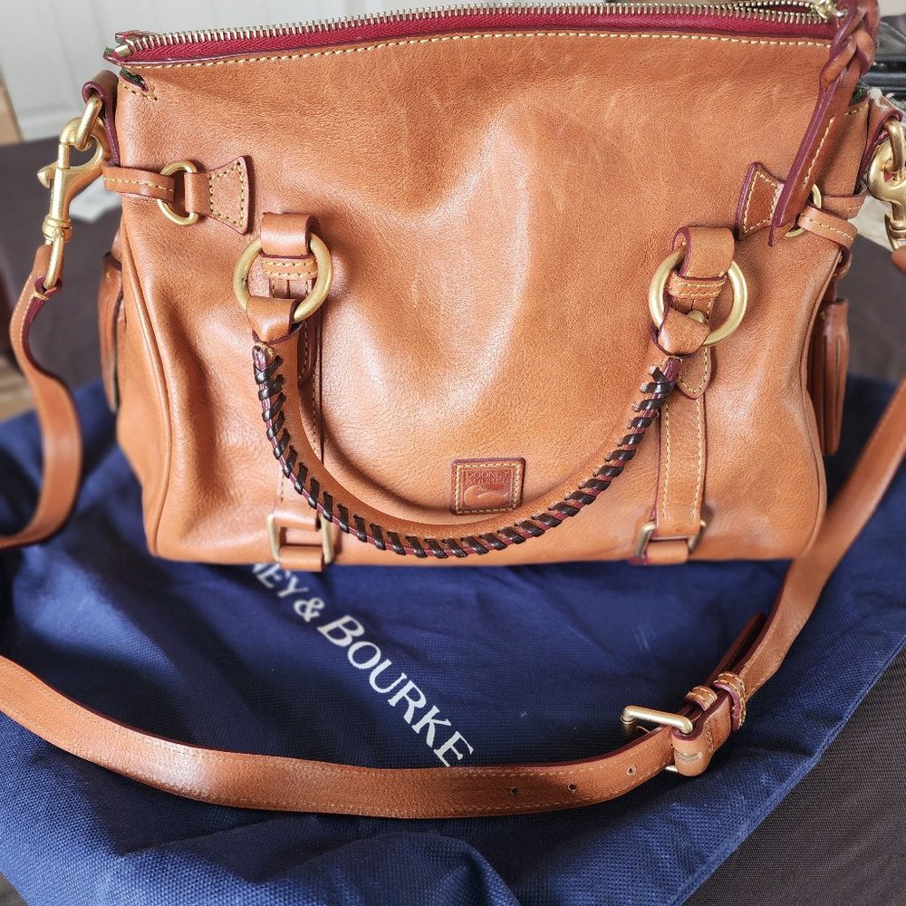 Dooney & Bourke Florentine Satchel - Natural Color